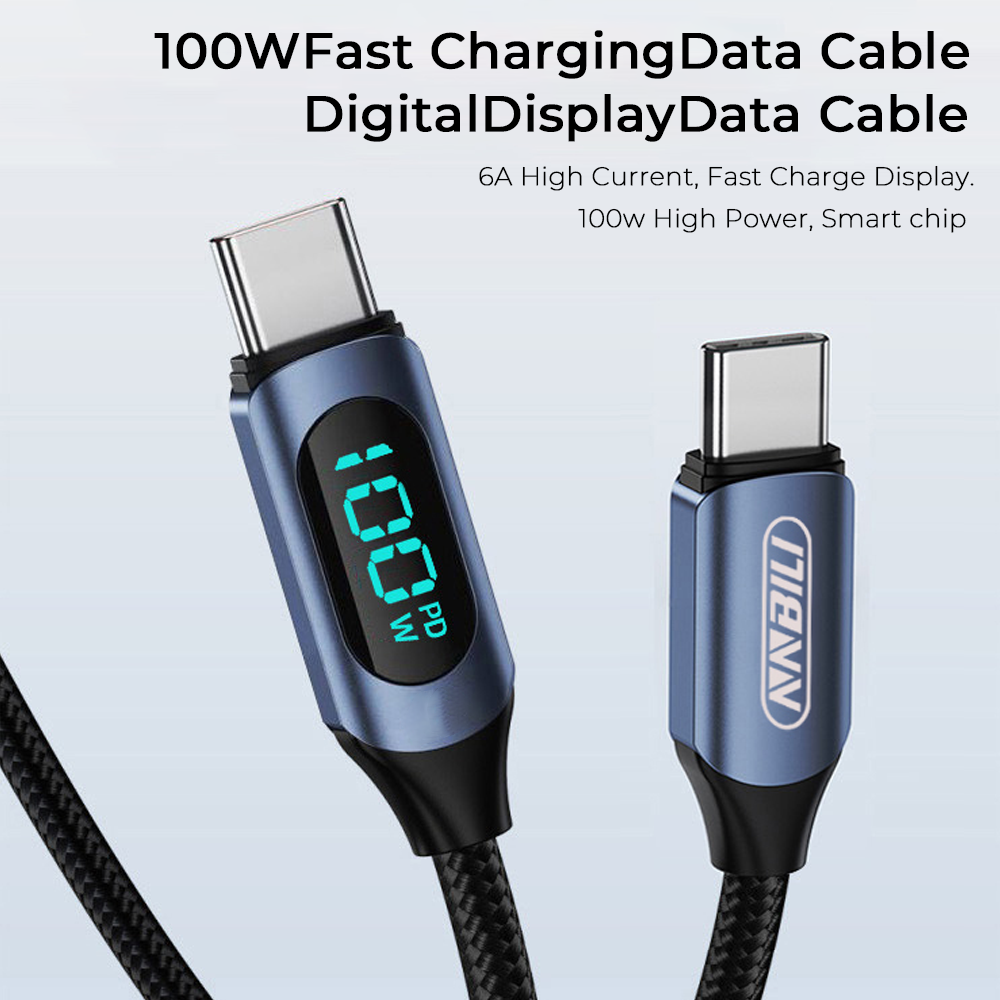 Nnbili 100w tipo c para tipo c - Laptop Charger avaliação e preço