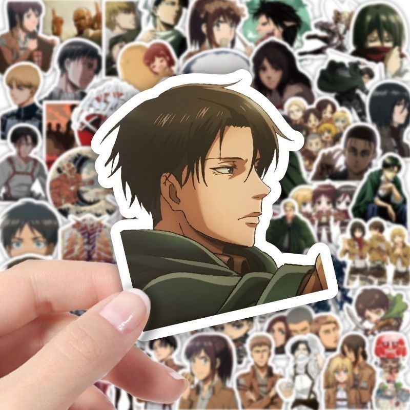 60 Adesivos de Anime Attack on - Laptop Original Accessories avaliação e preço