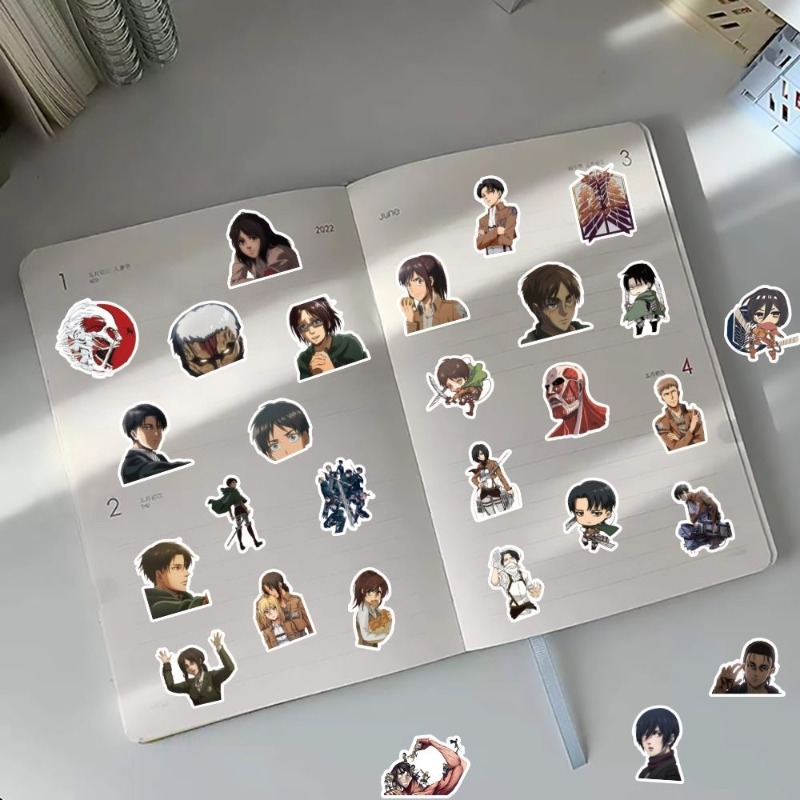 60 Adesivos de Anime Attack on - Laptop Original Accessories avaliação e preço