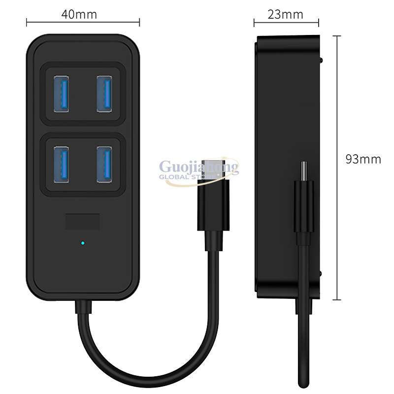 Hub USB 3.0 transfronteiriço,  - Usb Hub avaliação e preço